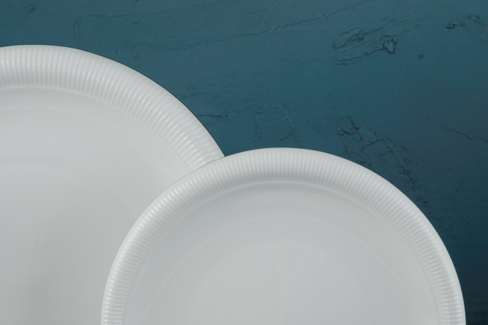 Evaliza  Stripe Platin 30 Parça 6 Kişilik Porselen Yemek Takimi