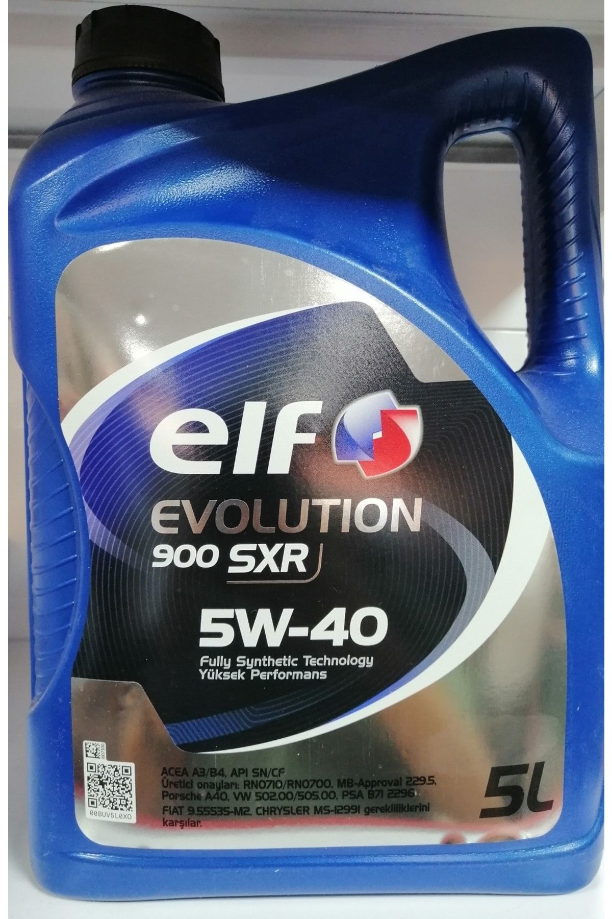Elf Evol 900 Sxr 5W-40 5 Lt X 3 Adet (2024 Üretim)