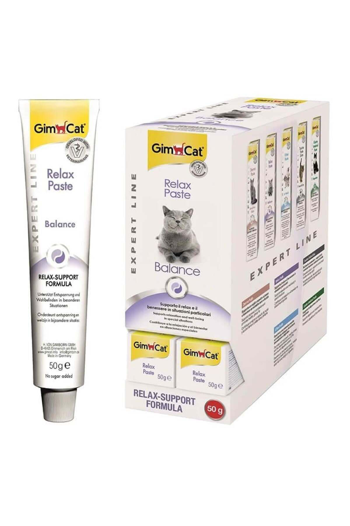 Gimcat Expert Line Relax Kedi Pastasi 50 Gr
