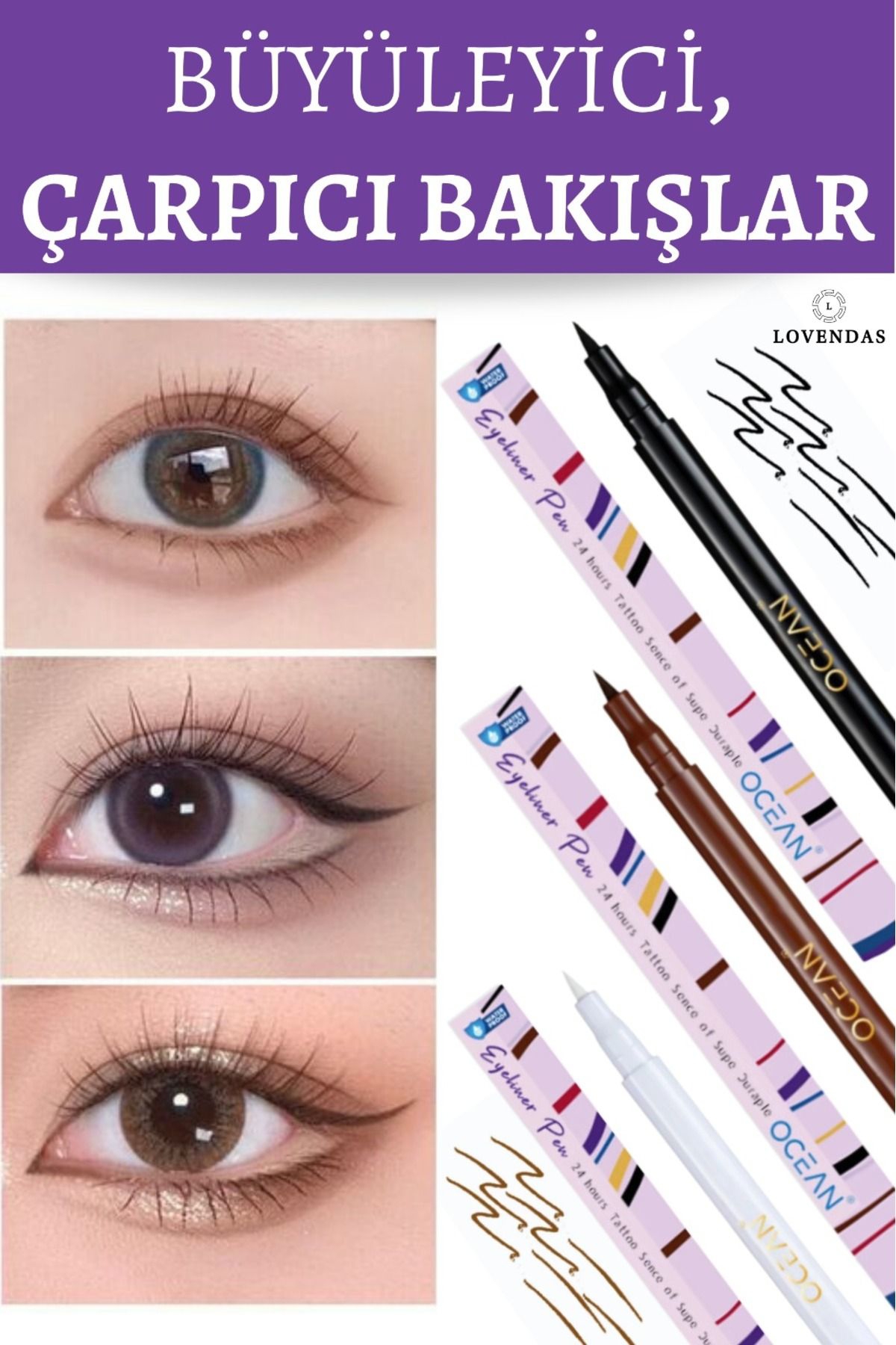 Lovendas Eyeliner Likit Kalem