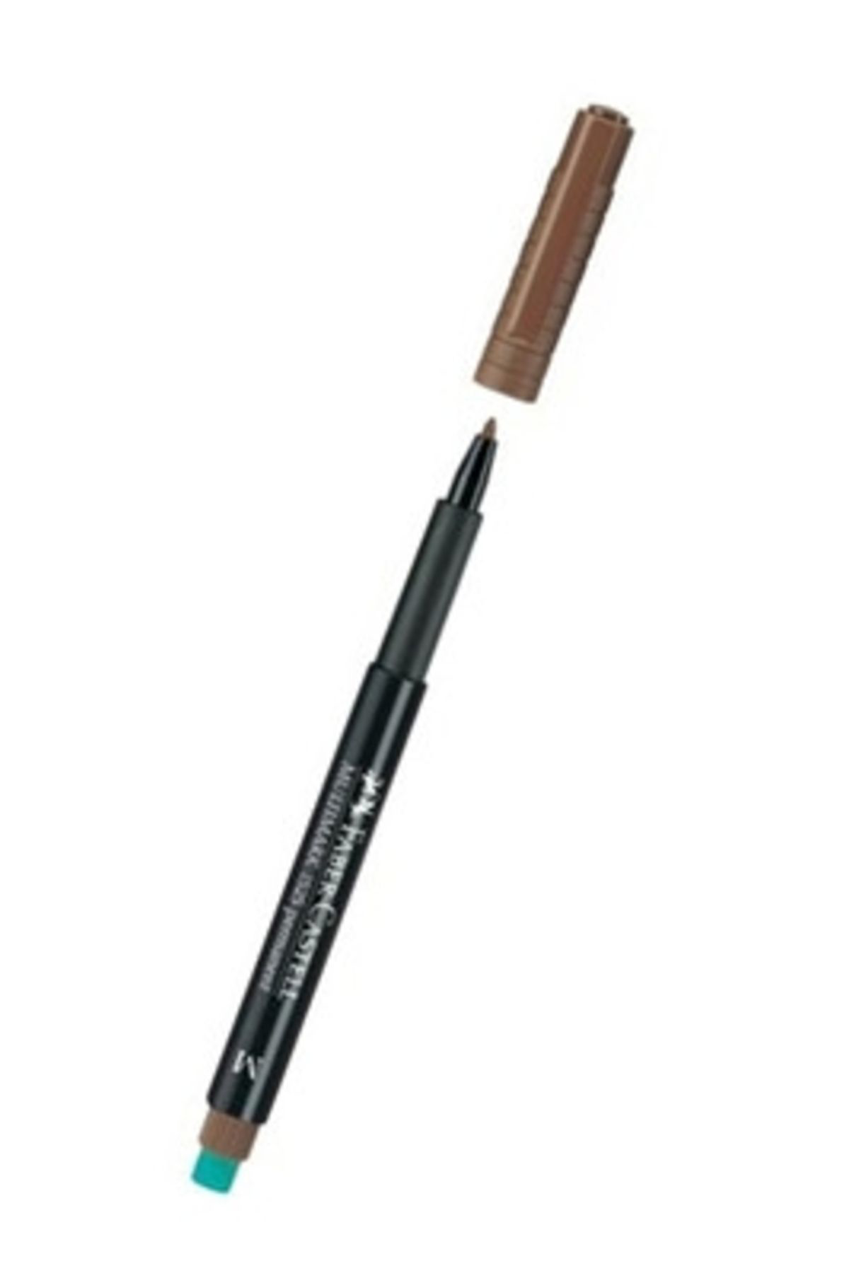Faber Castell Faber Castel Asetat Kalemi M Kahverengi