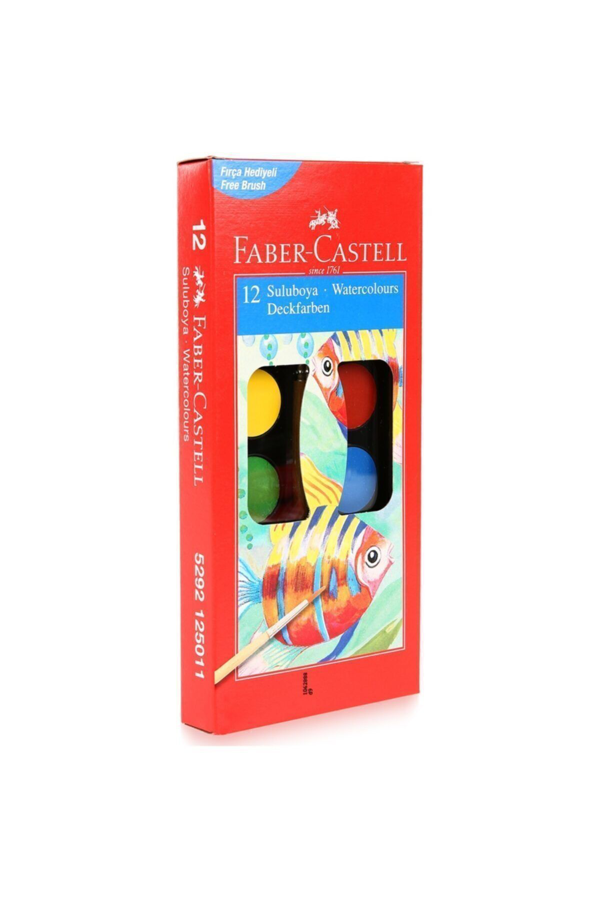 Faber Castell Faber-Castell Suluboya 12 Renk
