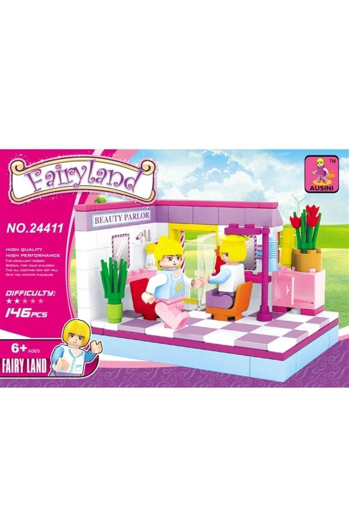 Oyuncak Store Fairyland 146 Parça Kuaför Salonu Block Seti