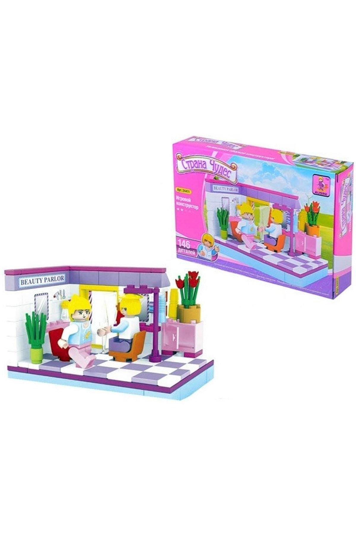 Oyuncak Store Fairyland 146 Parça Kuaför Salonu Block Seti