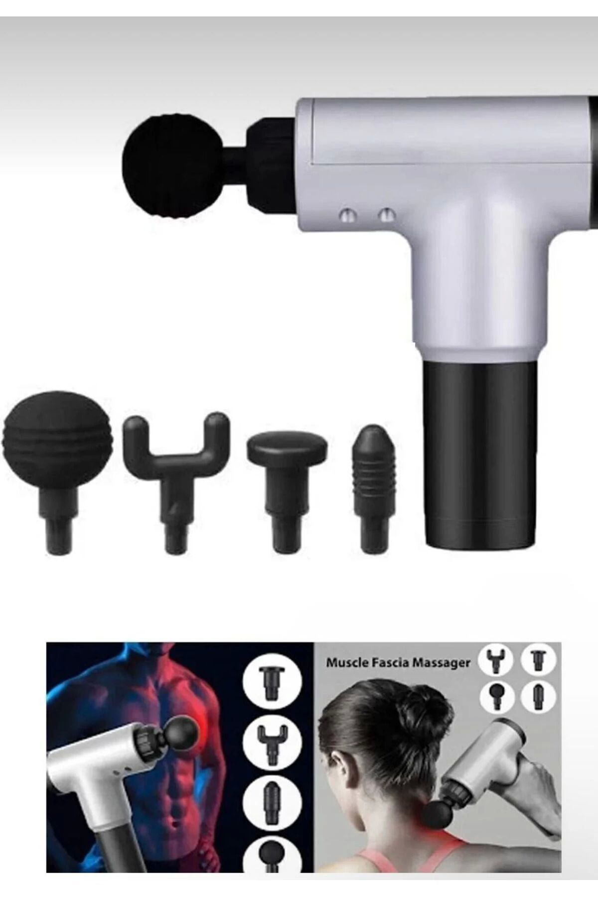 Yusuftex Fascial Gun Kh-320 Kablosuz Şarjli Mini Masaj Aleti