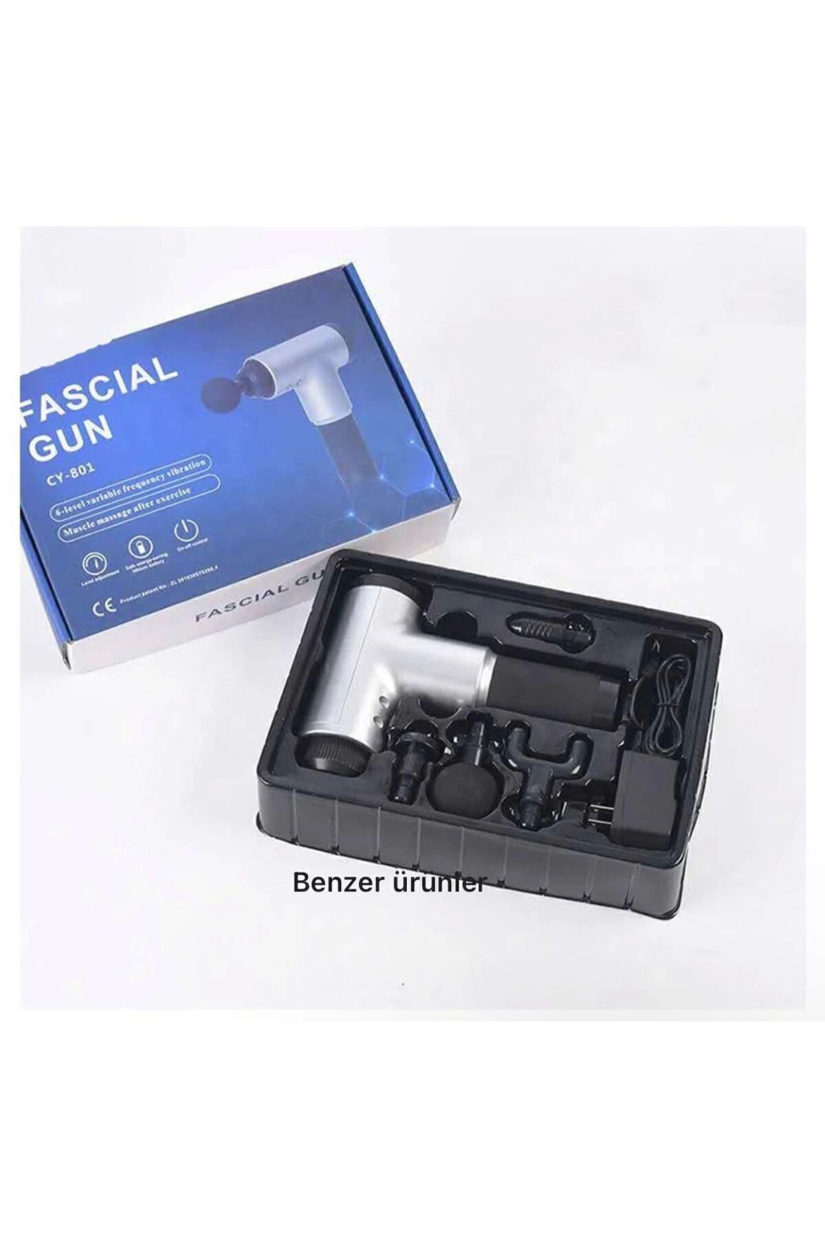 Yusuftex Fascial Gun Kh-320 Kablosuz Şarjli Mini Masaj Aleti