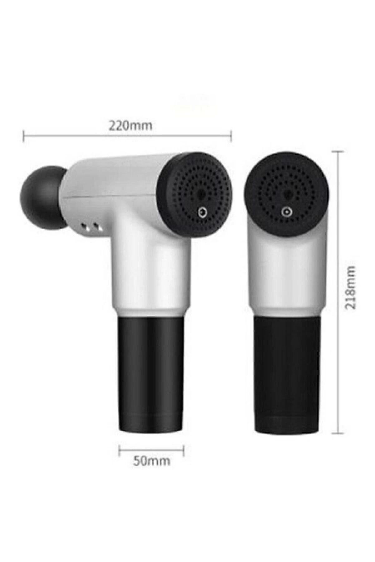 Yusuftex Fascial Gun Sporcu, Egzersiz Masaj Aleti 4 Başlikli