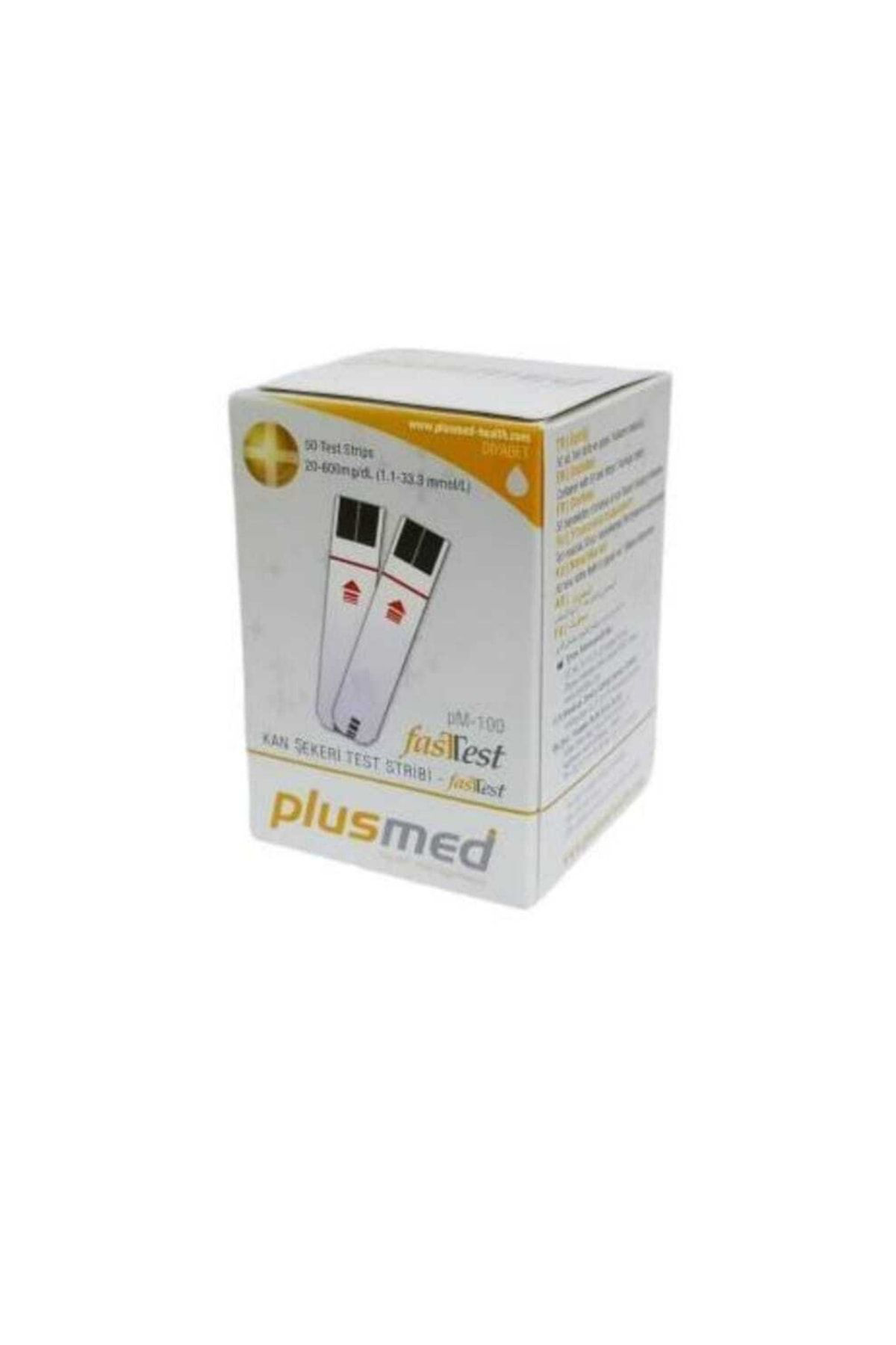 Plusmed Fasttest Şeker Ölçüm Çubuğu/Stripi