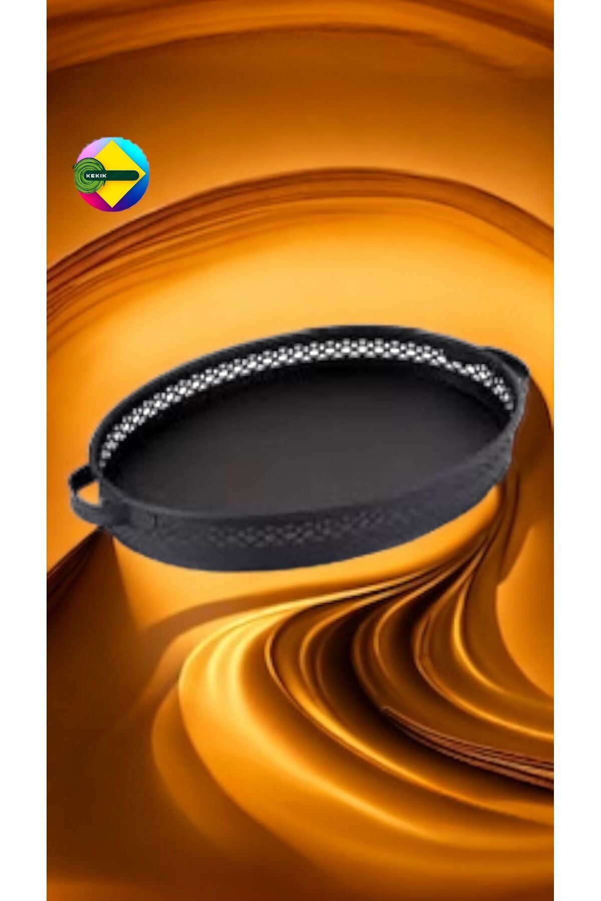 Kekikdükkan Ferforje Oval Sunum Teps