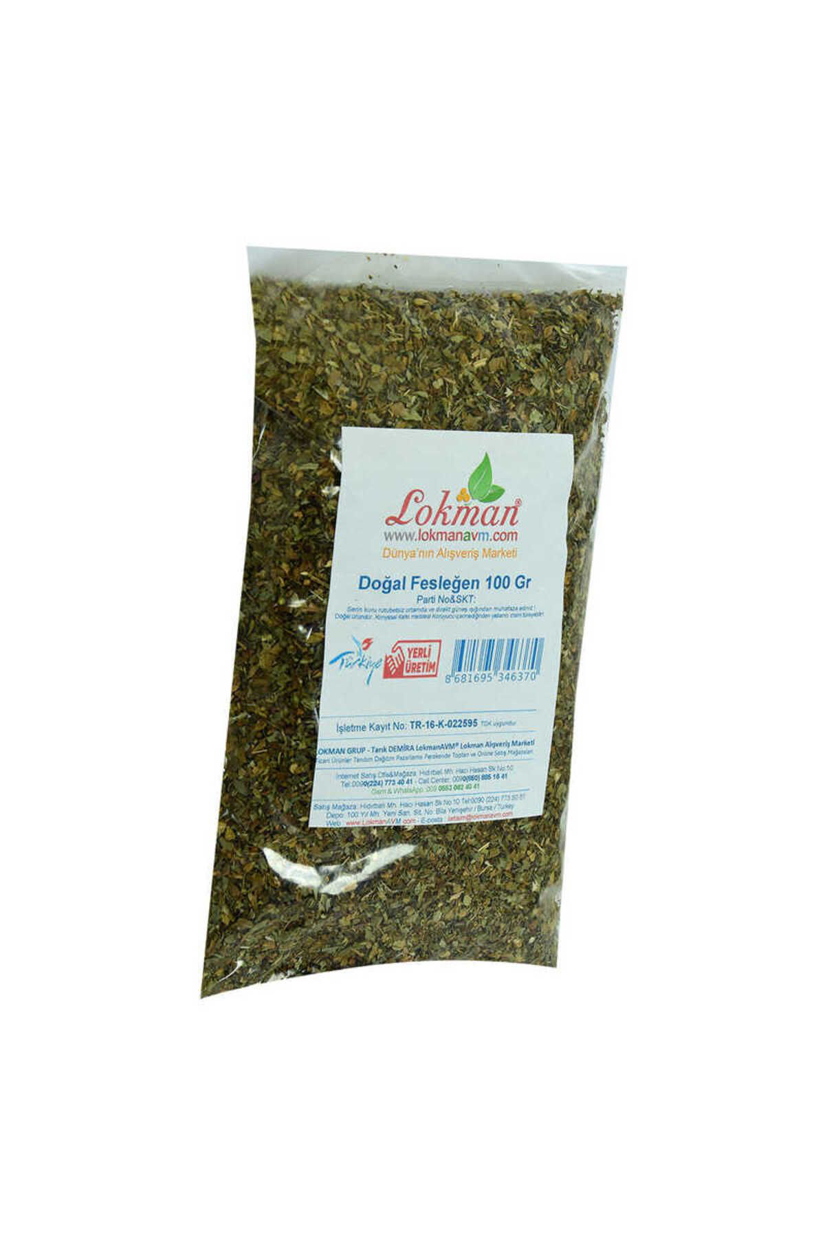 K&A Fesleğen Elenmiş Tozu Alinmiş Doğal 100 Gr Paket