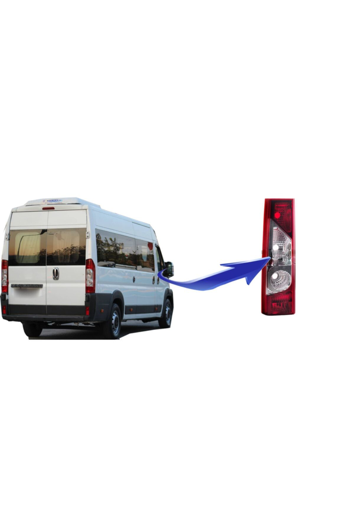 Marstech Fiat Ducato Sol Arka Stop Lambasi 2007--2013