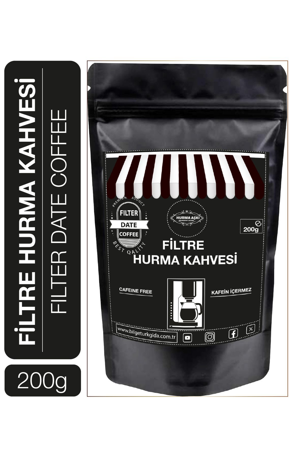 Hurma Aşki Filtre Hurma Kahvesi 200 Gr