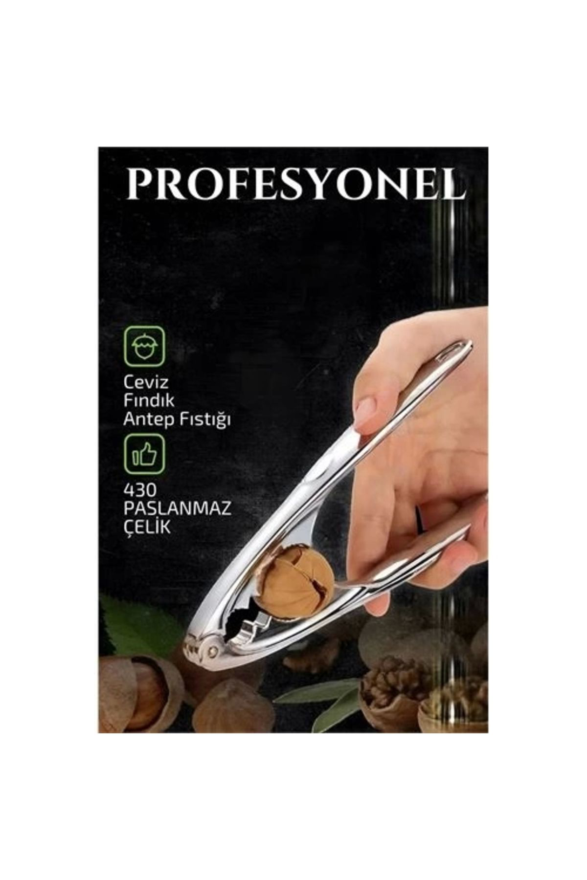 Colezium Findik Ceviz Kirici 304 Paslanmaz Çelik Mink Design