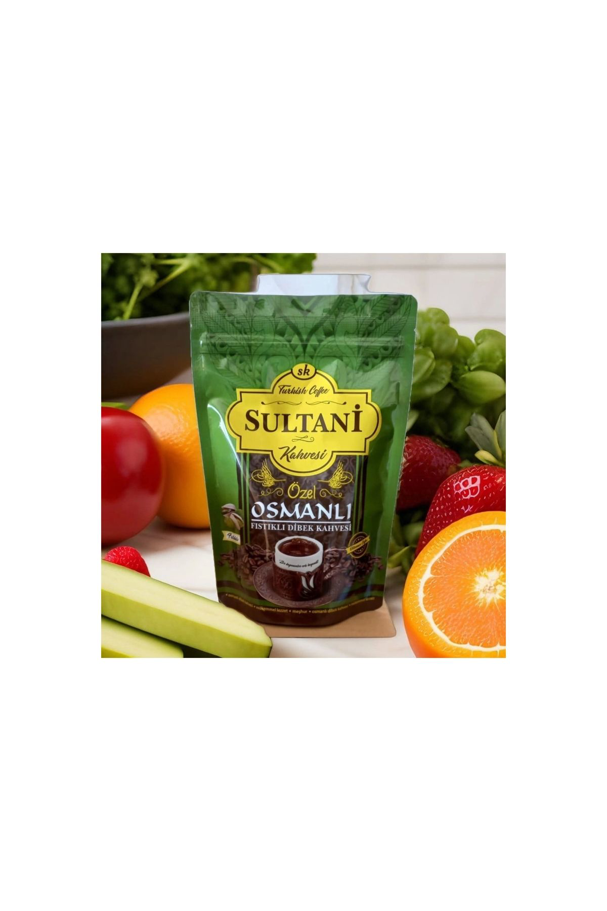 Sultani Kahve Fistikli Dibek Kahvesi 160G