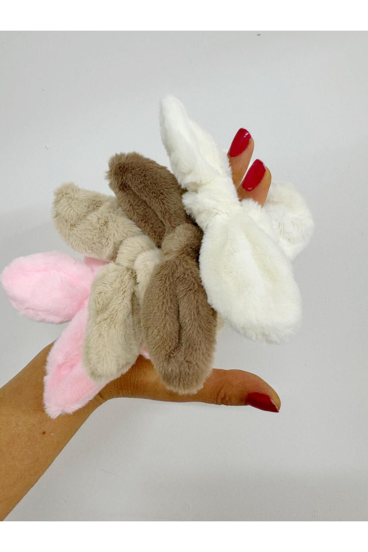 Arescollection Fiyonklu Peluş Simit Toka
