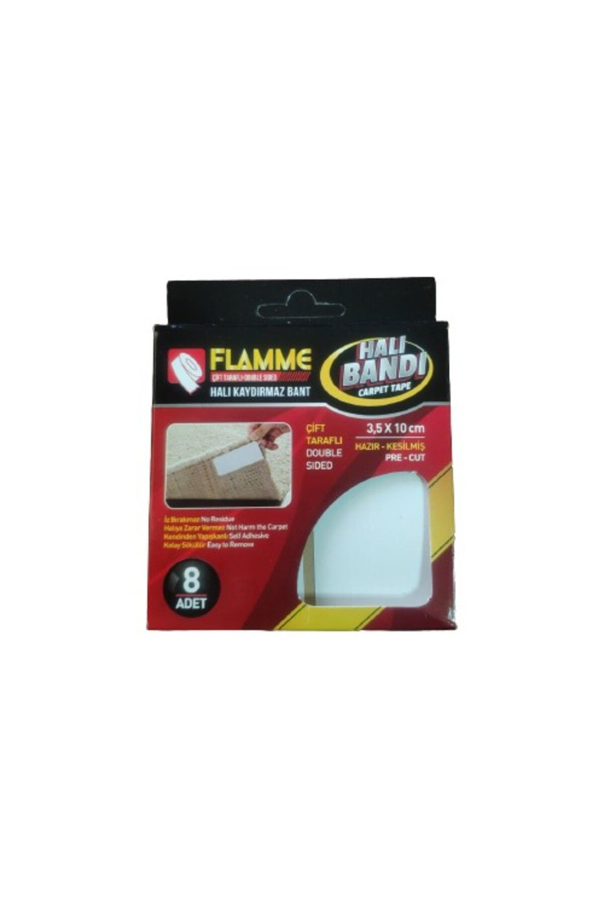 Hereveoyuncak Flamme Hali Kaydirmaz Pedler 8 Adet