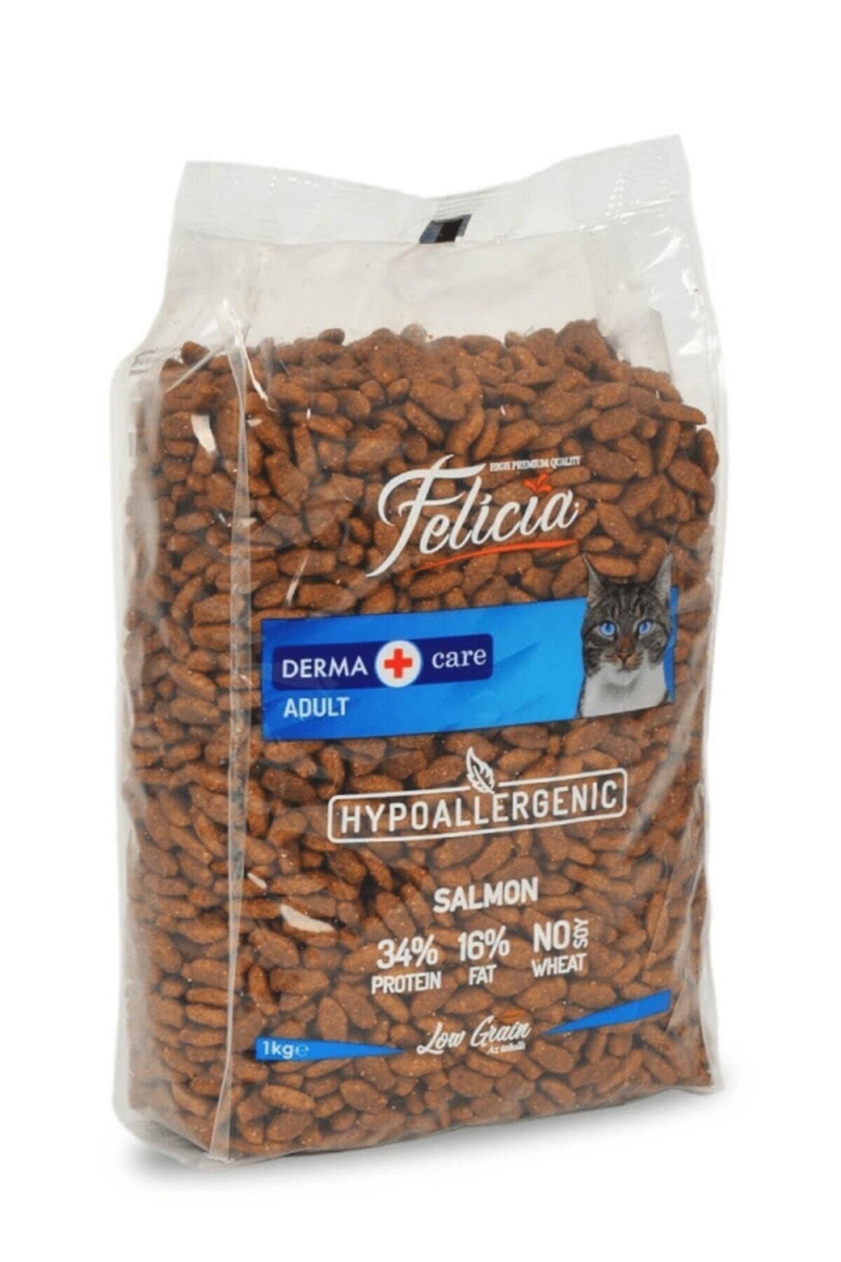 Felicia Flc-028  Az Tahilli 1 Kg Yetişkin Somonlu Hypoallergenic K