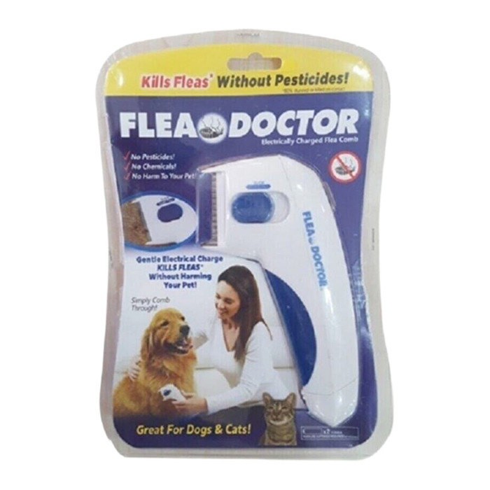 Güvenç Flea Doctor Pilli Kedi Ve Köpek Pire Taraği