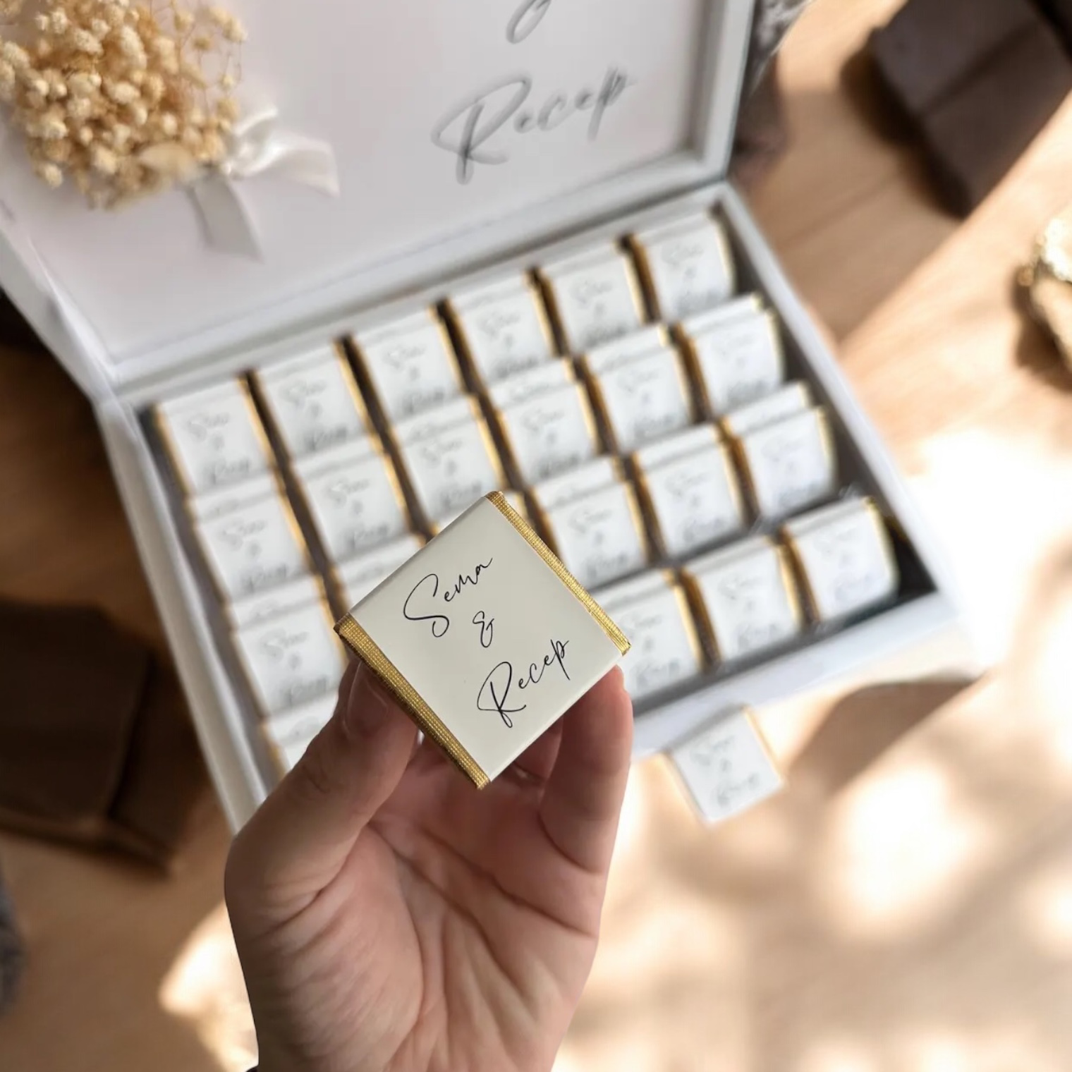 Cyzhome Fleur Söz Nişan Kiz İsteme Çikolatasi