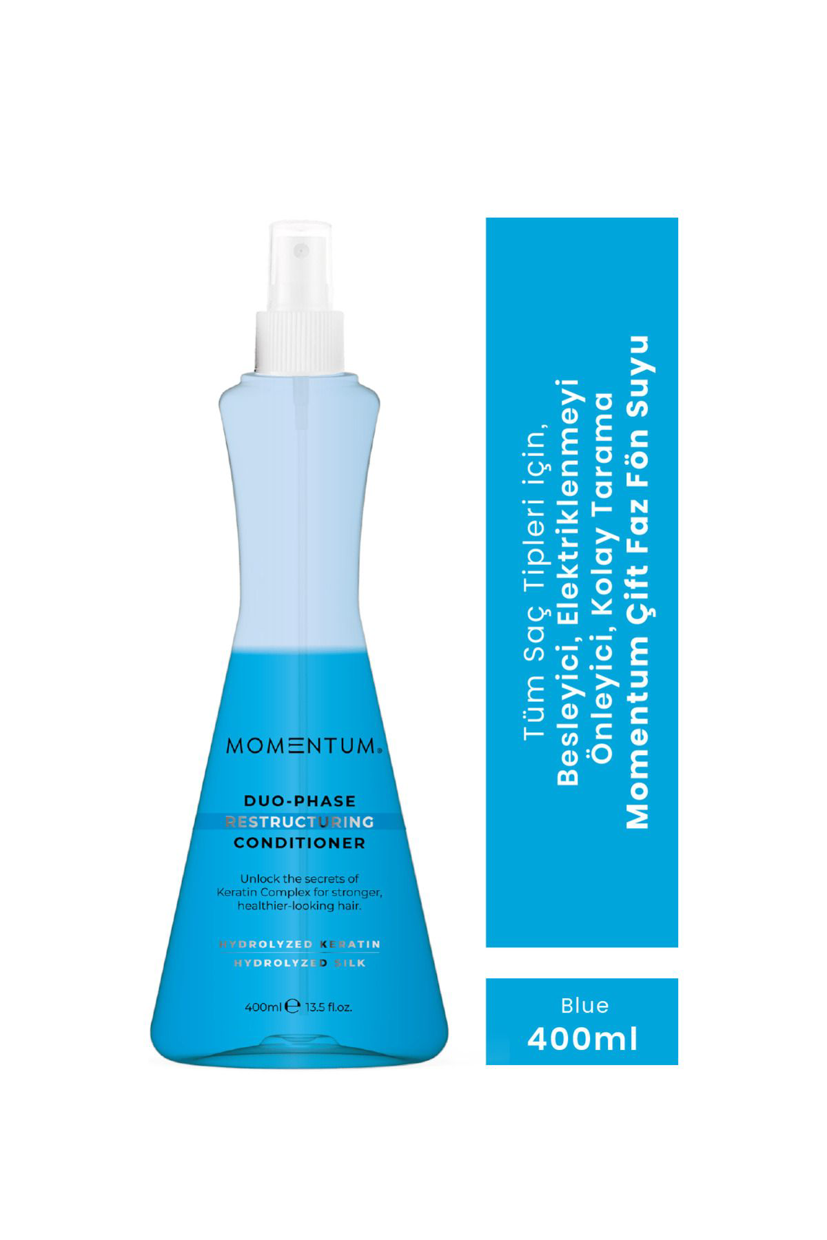 Momentum Fön Suyu Blue 400 Ml