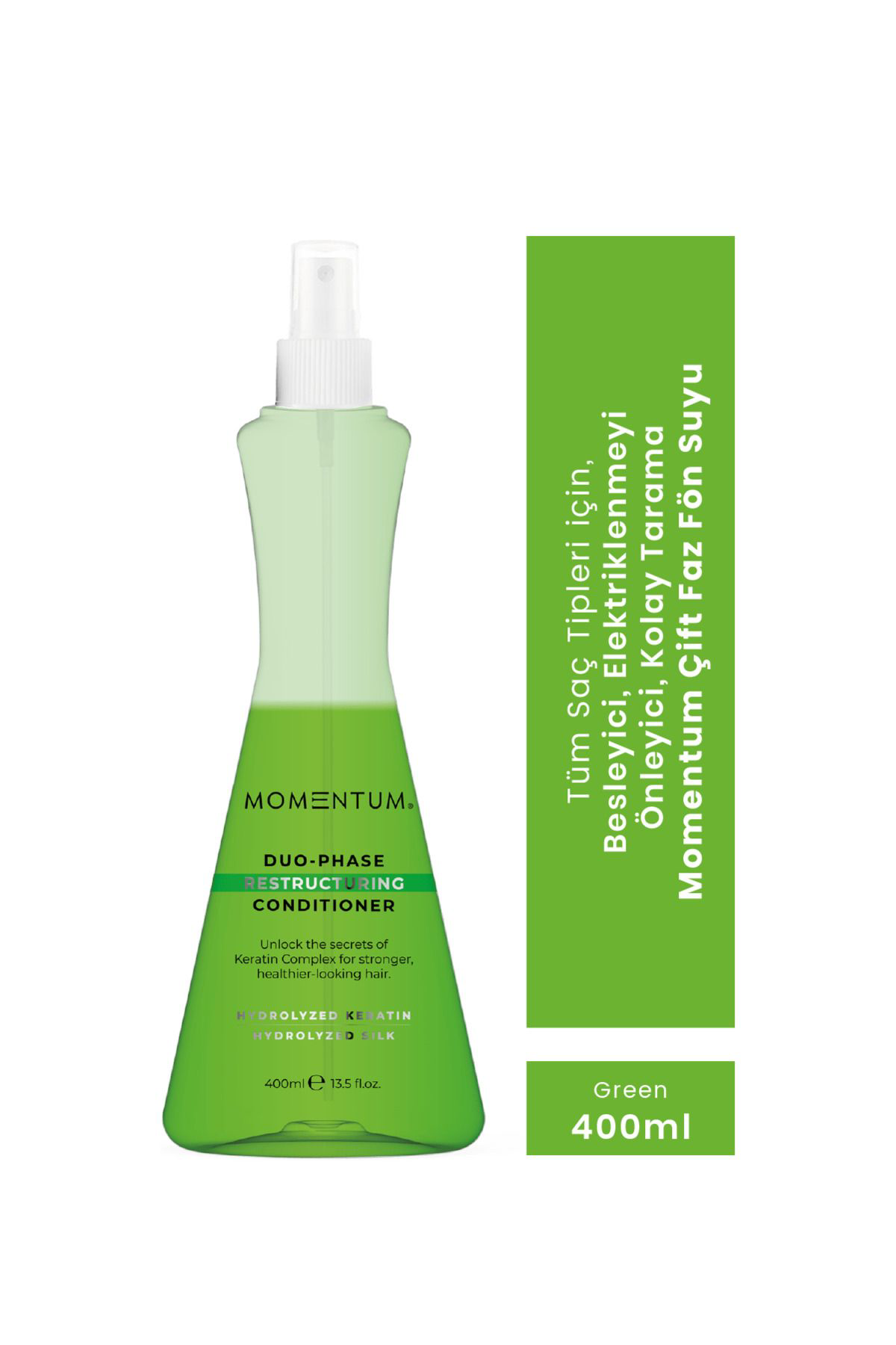 Momentum Fön Suyu Green 400 Ml