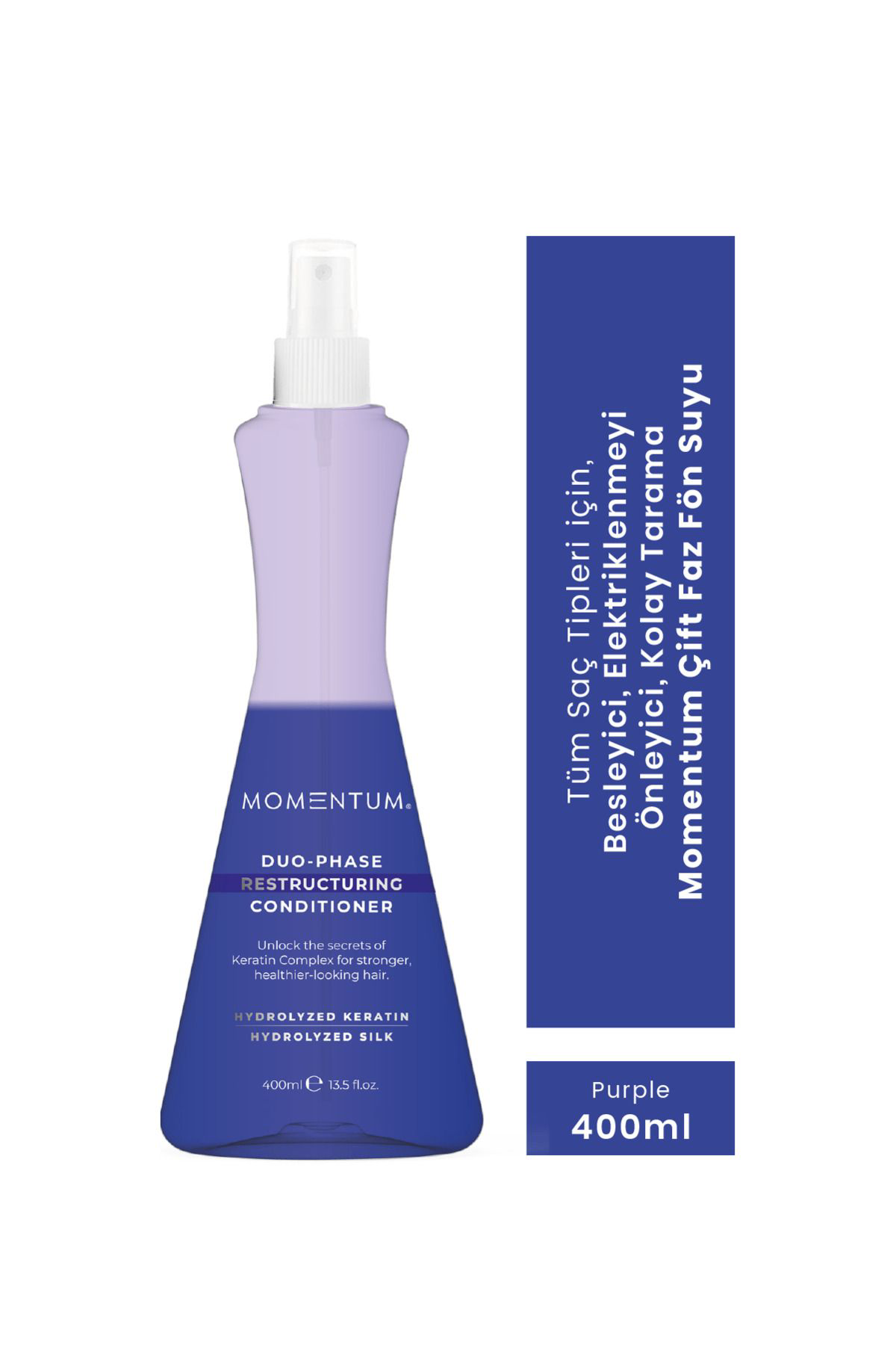 Momentum Fön Suyu Purple 400 Ml