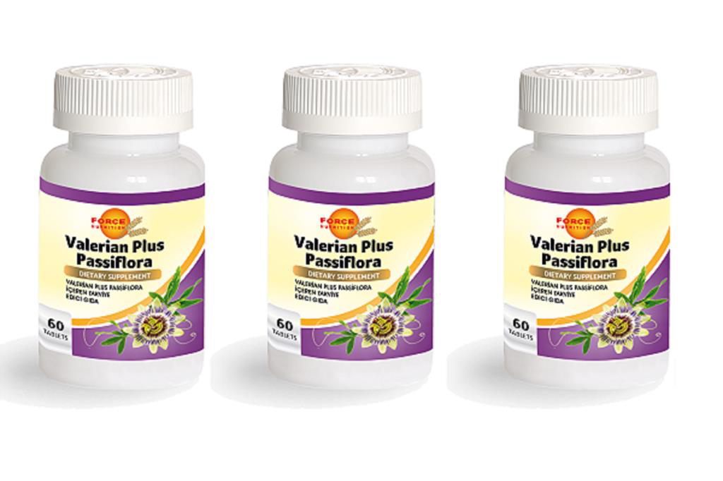 Force Nutrition  Valerian Plus Pasiflora 60 Tablet 3 Kutu