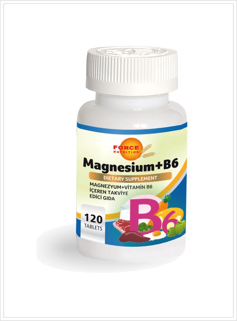 Force Nutrition  Magnezyum B6 120 Tablet
