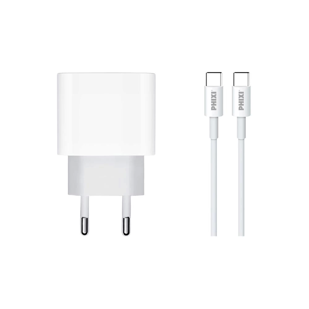 Byntr Force Qch281t Pd Destekli 15W Type-C To Type-C Usb Kablolu Şarj C