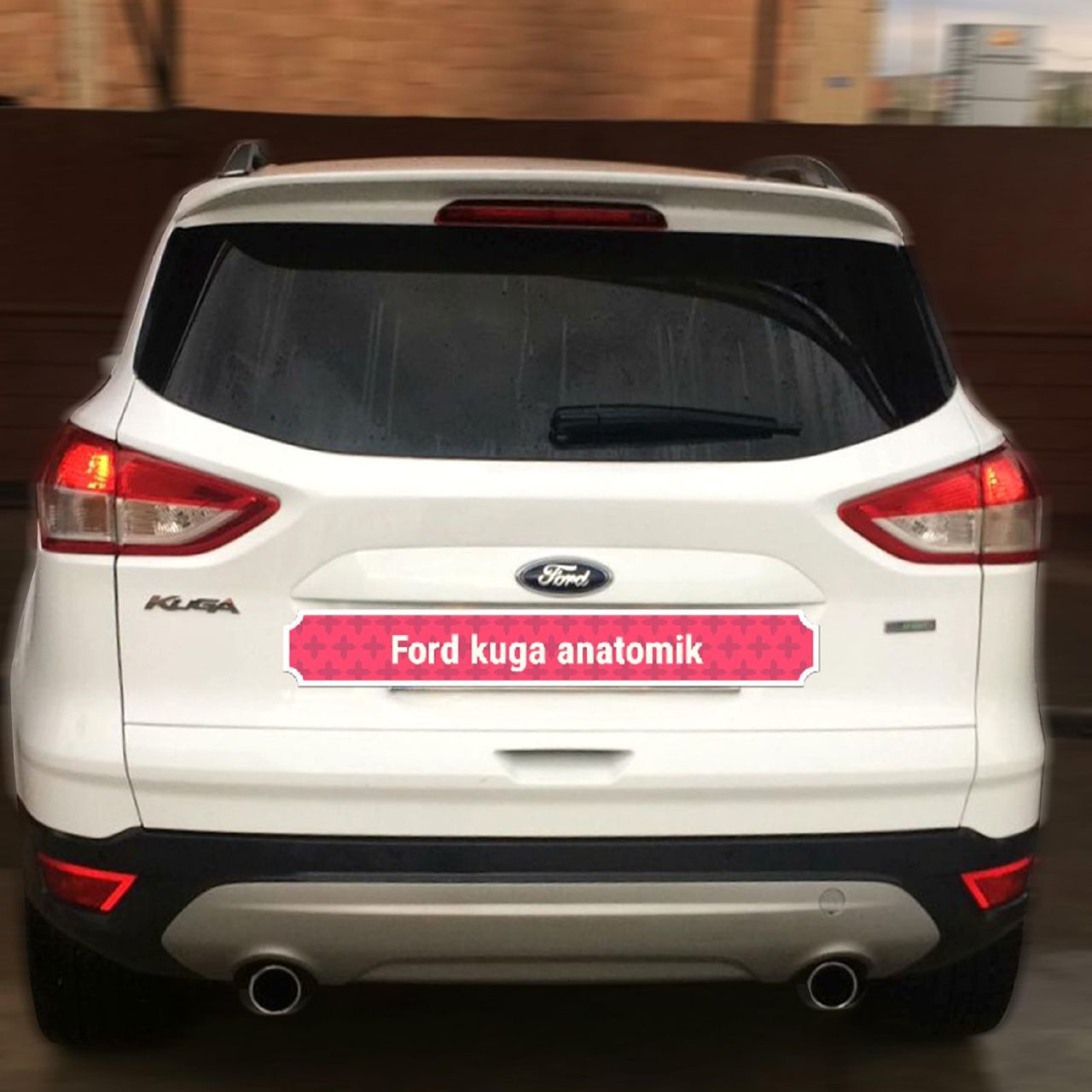 Drs Tuning Ford Kuga Uyumlu Spoiler 2014 - 2018 Arasi Modellere Uyumludur