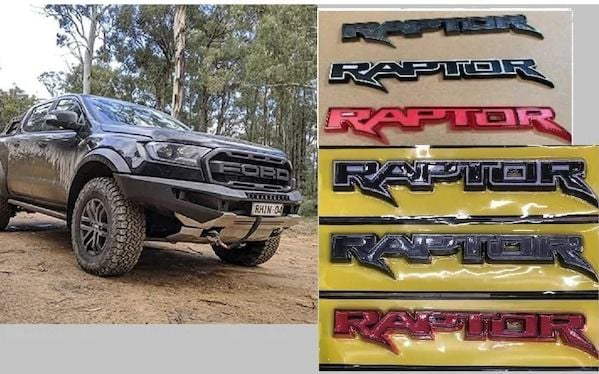 Drs Tuning Ford Ranger Uyumlu Raptor Sticker 3D Parça