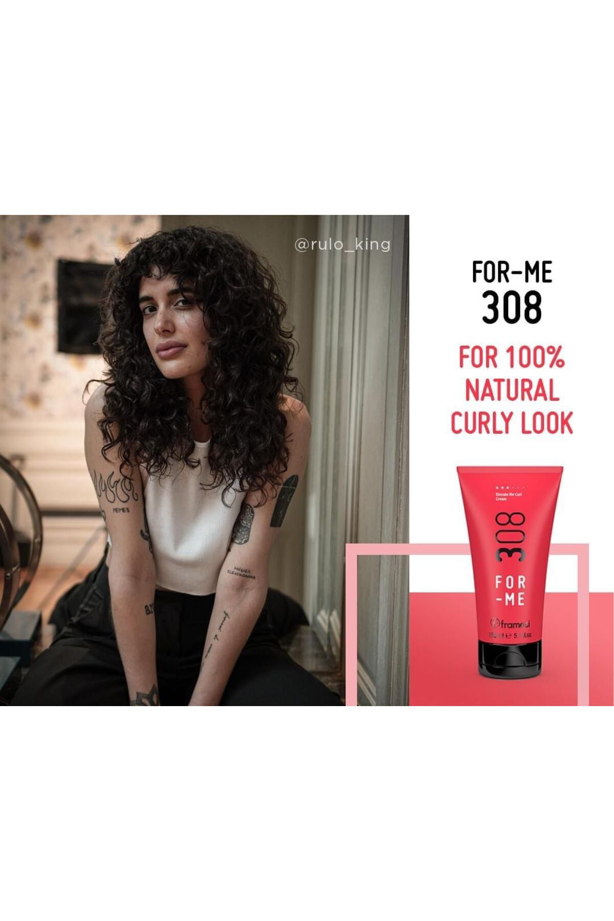 Framesi Framesi Elevate Me Curl Cream For-Me 308 150 Ml