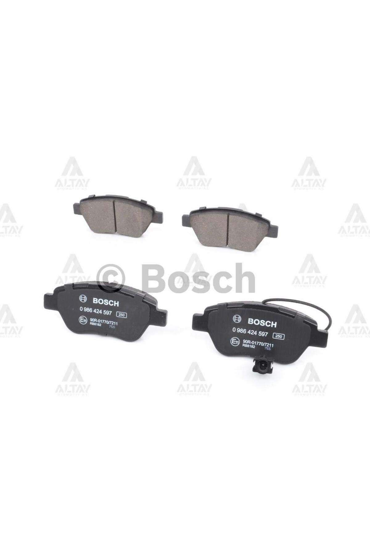 Bosch Fren Balata Fiat Linea / Doblo / Bravo İi / Opel Combo D (Büyük T