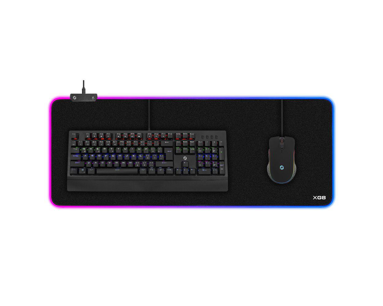 Frisby FMP-7055 Kumaş RGB (800 x 300 x 4 mm)12 Aydınlatma Modu Su