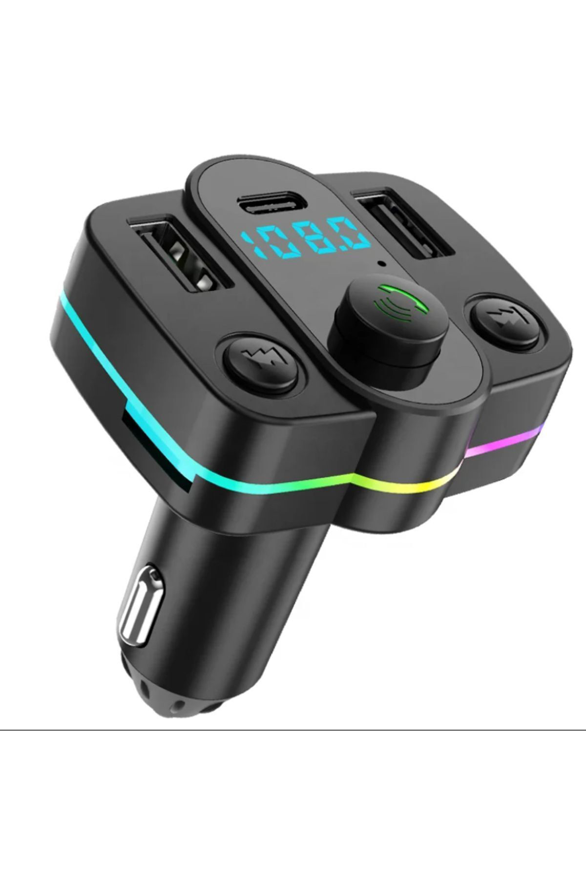 Rosepremium Ft-603 Araç Fm Transmitter Bluetooth Usb Mp3 Sd Kart Pd Typec Şar