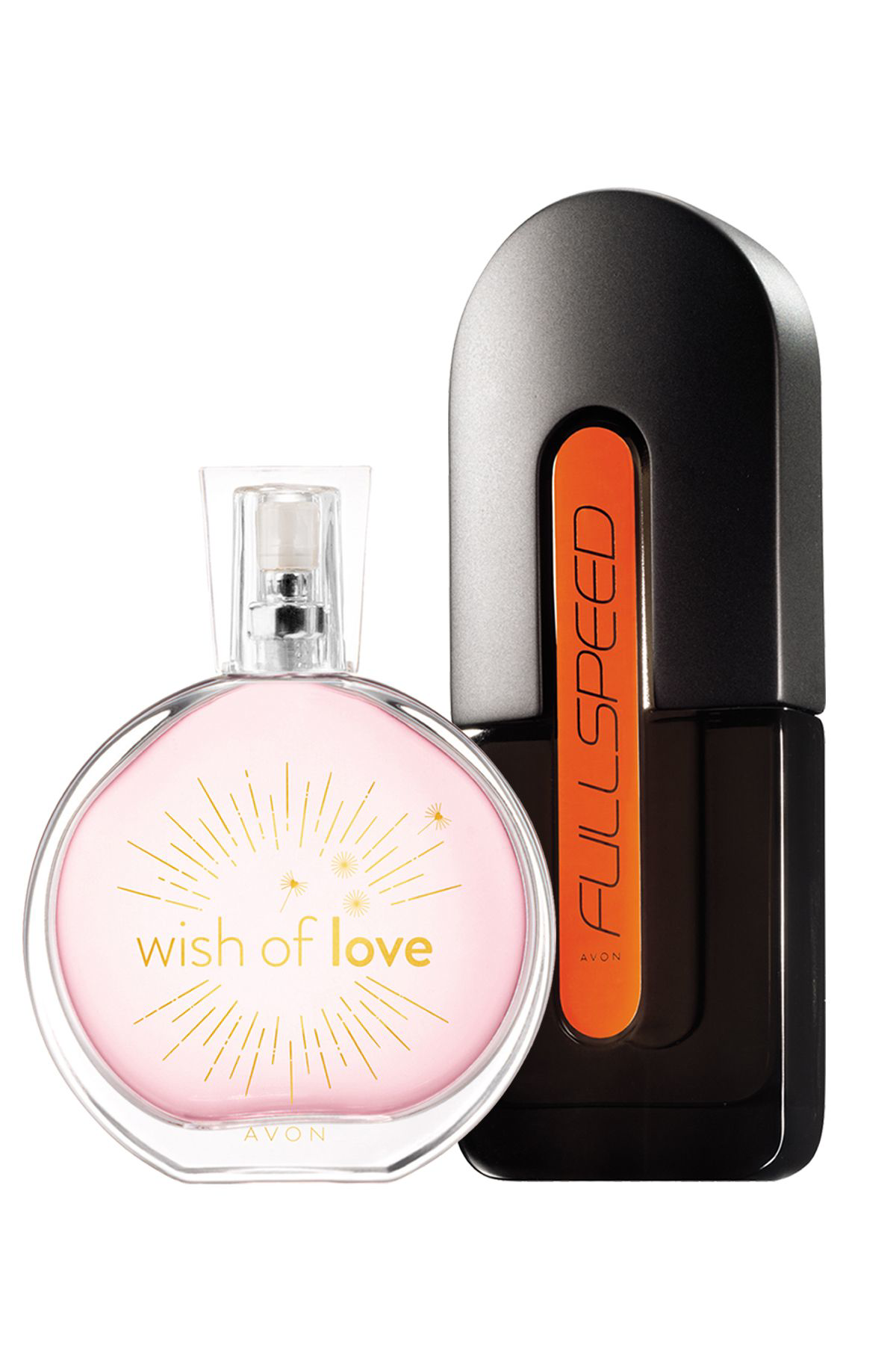 Avon Full Speed Erkek Parfüm Ve Wish Of Love Kadin Parfüm Paketi