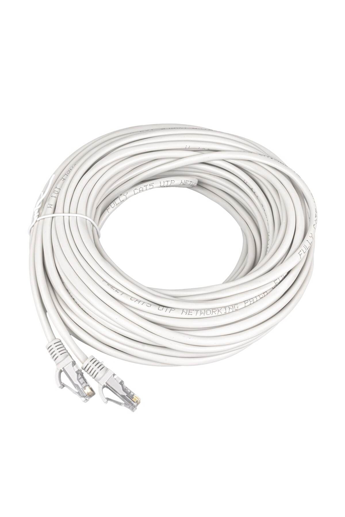 Ok Aksesuar Fully G-505Fa 25 Metre Poşetli Gri Cat5 Kablo (5060)