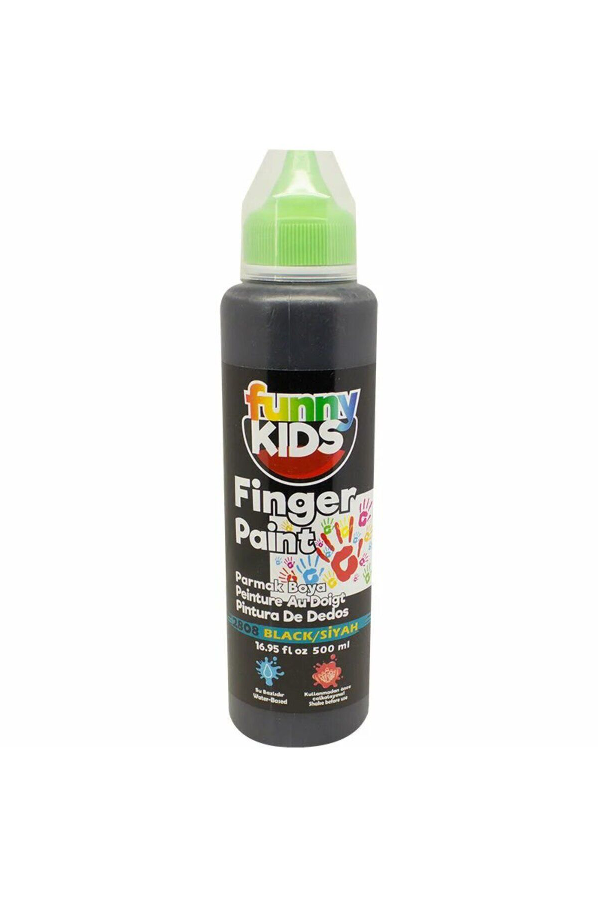 Rich Funny Kids Parmak Boyasi 500Ml - 2808 Siyah