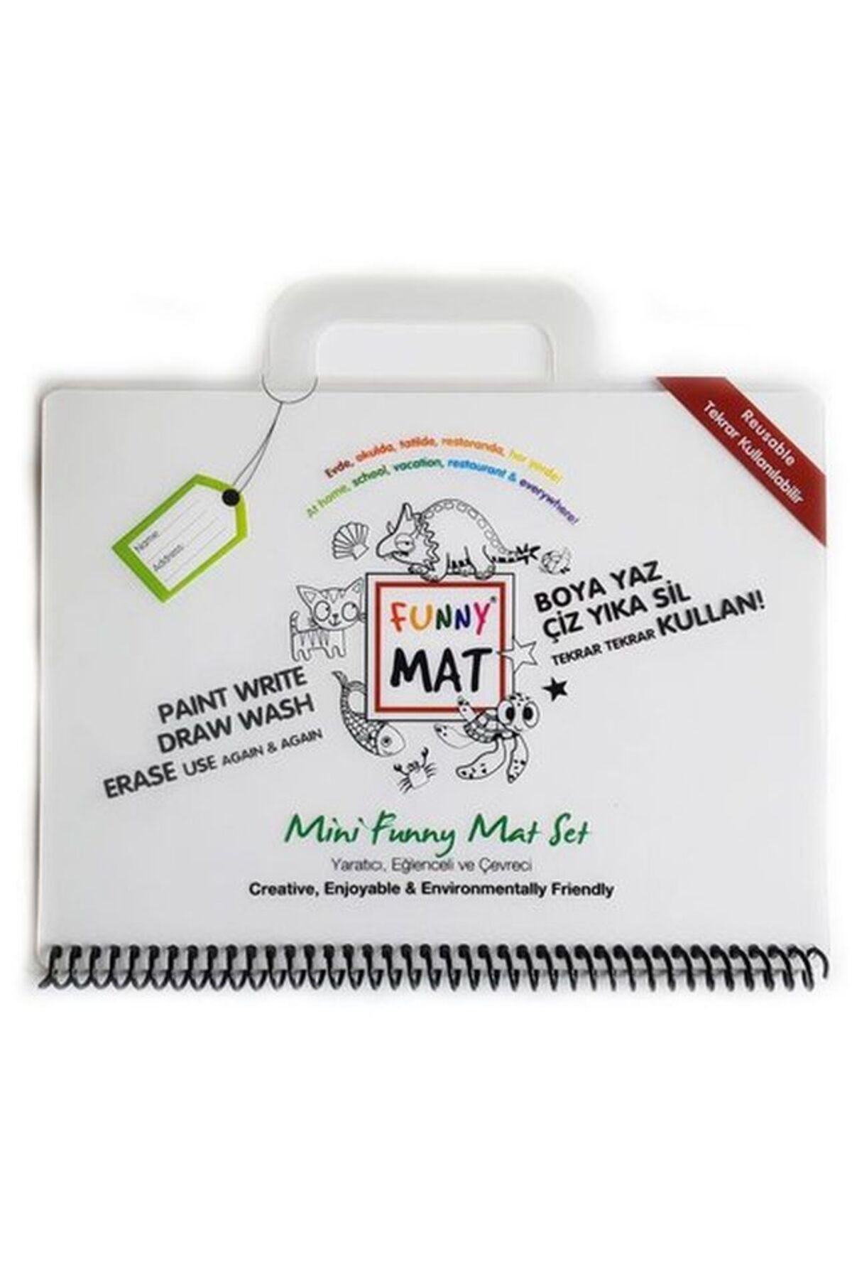 Destek Yayinlari Funny Mat Mini Set 16X21cm