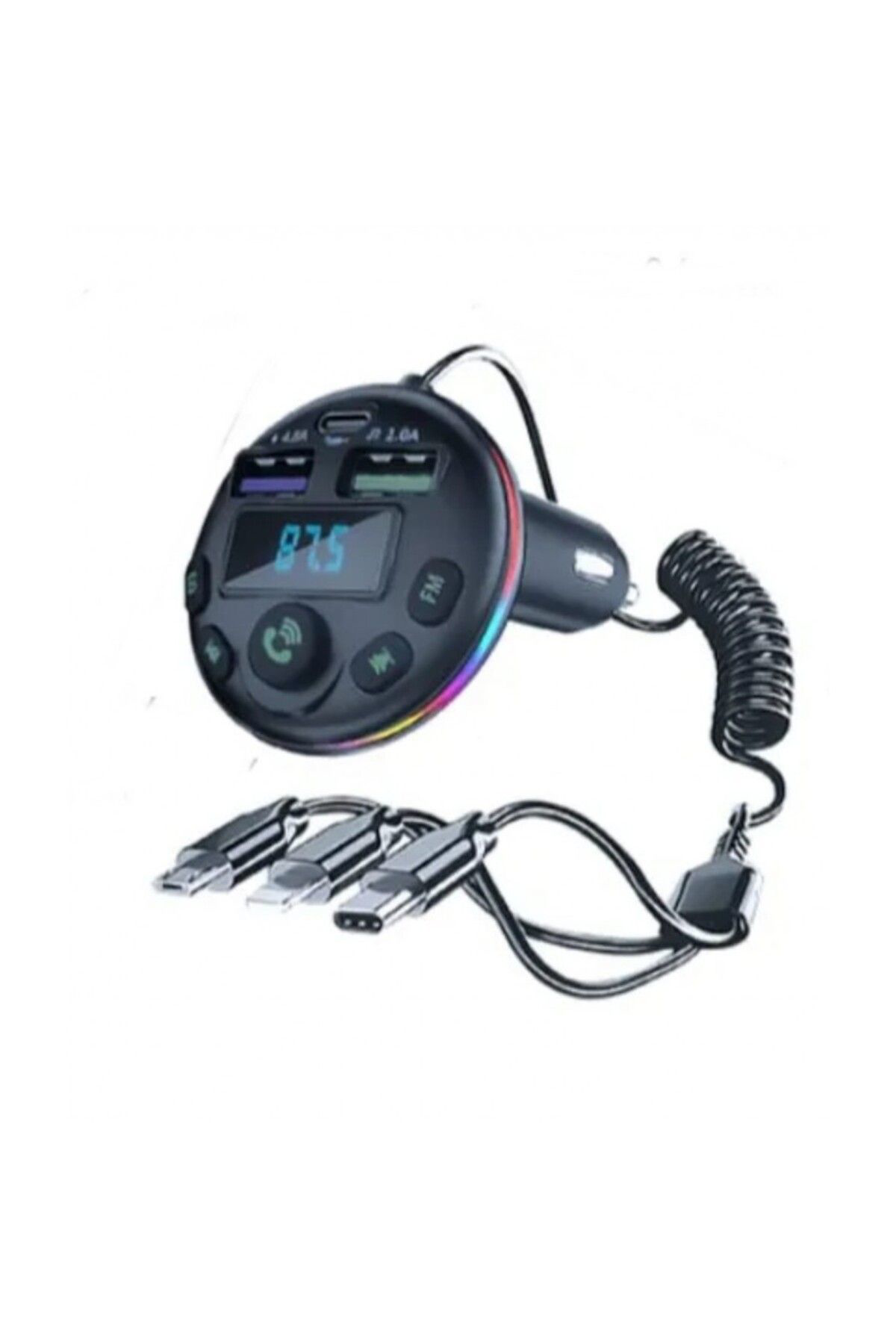 Torima G14 Bluetoot Fm Transmitter Fm Verici 36W Pd Giriş Type C- Microu