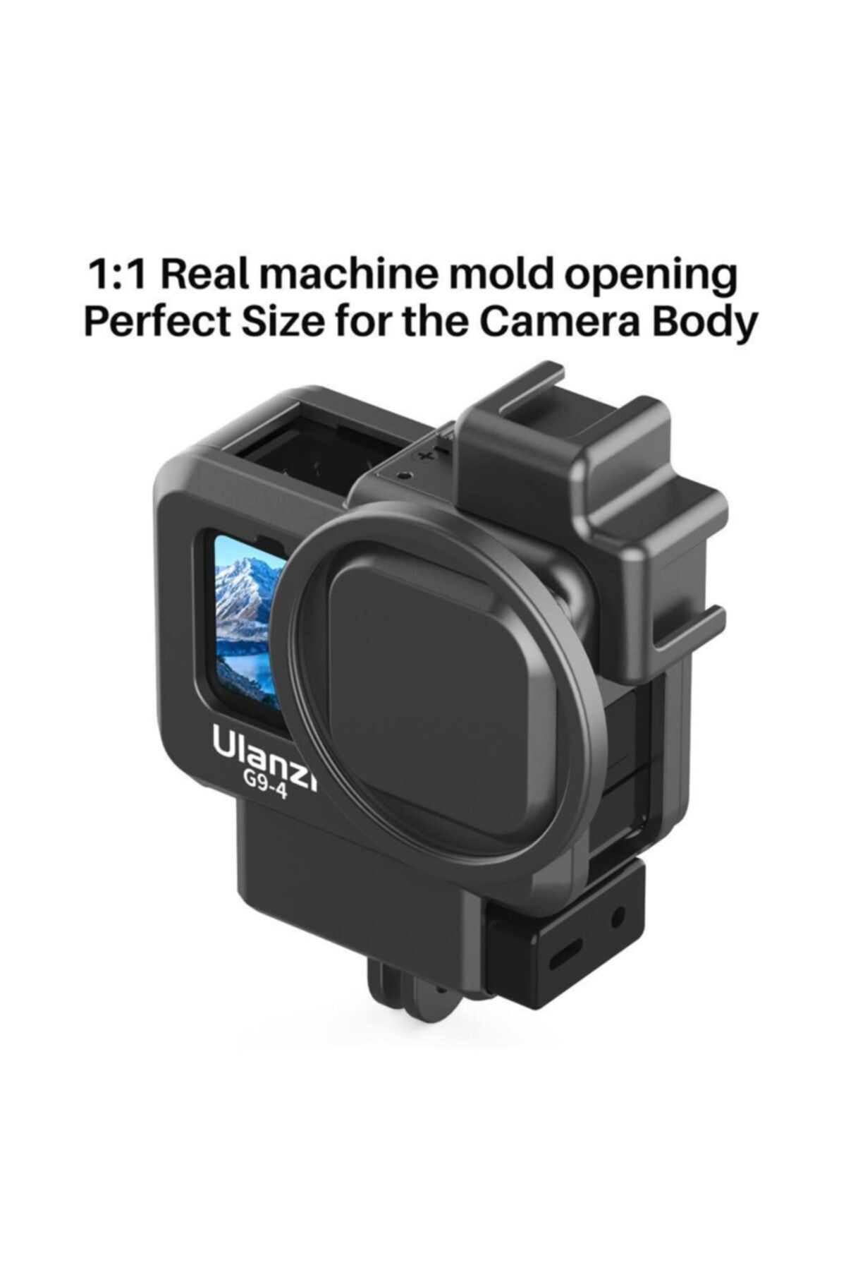 Ulanzi G9-4 Gopro Hero 9 Vlog Case Plastik Çerçeve