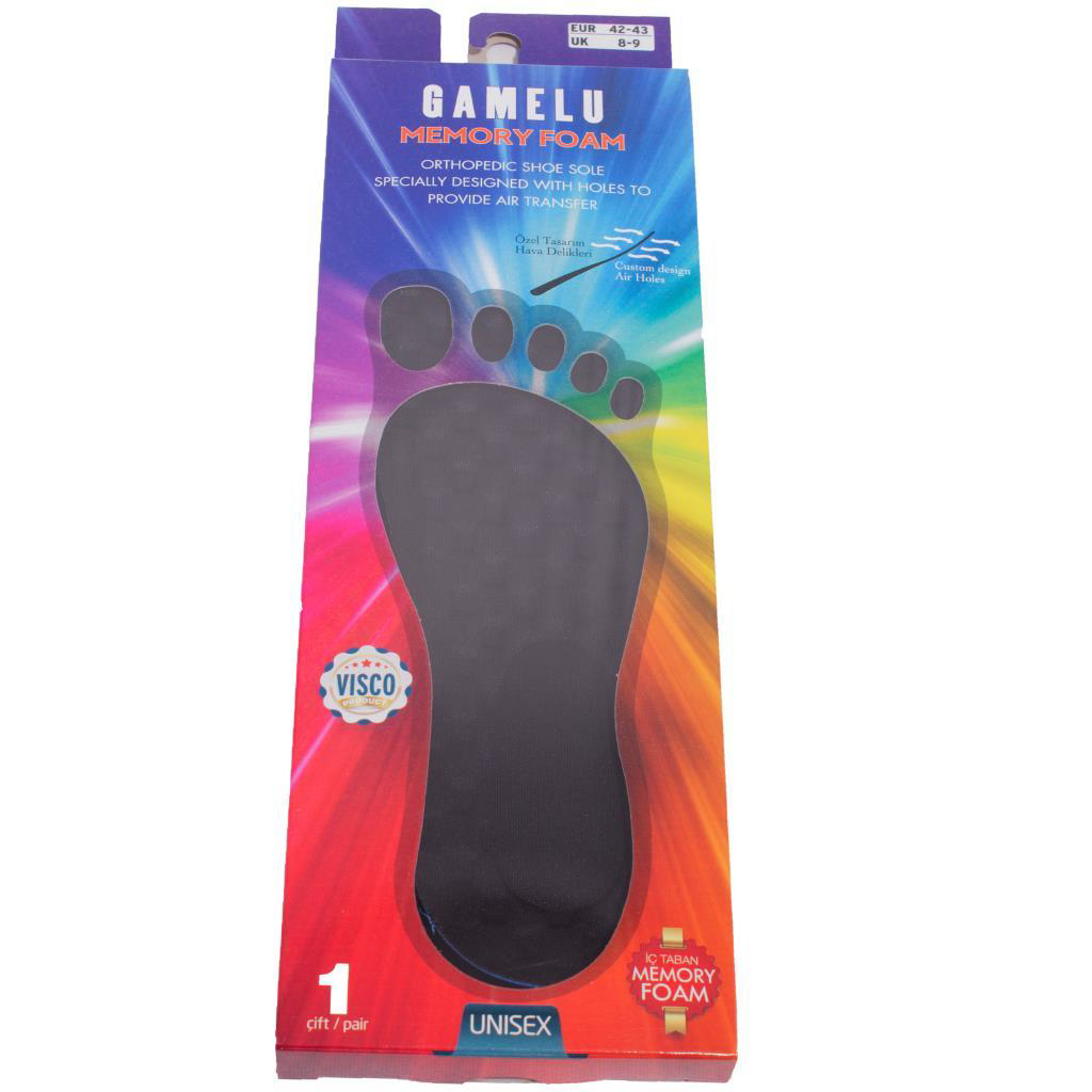 Gamelu  Mostm900syh Siyah Unisex Memory Foam Visco Spor Ayakkabi O
