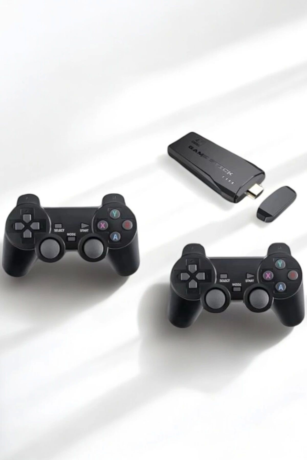 Pamiravm Gaming Atari 2.4G Uyumlu Kablosuz Çift Kol Game Stick