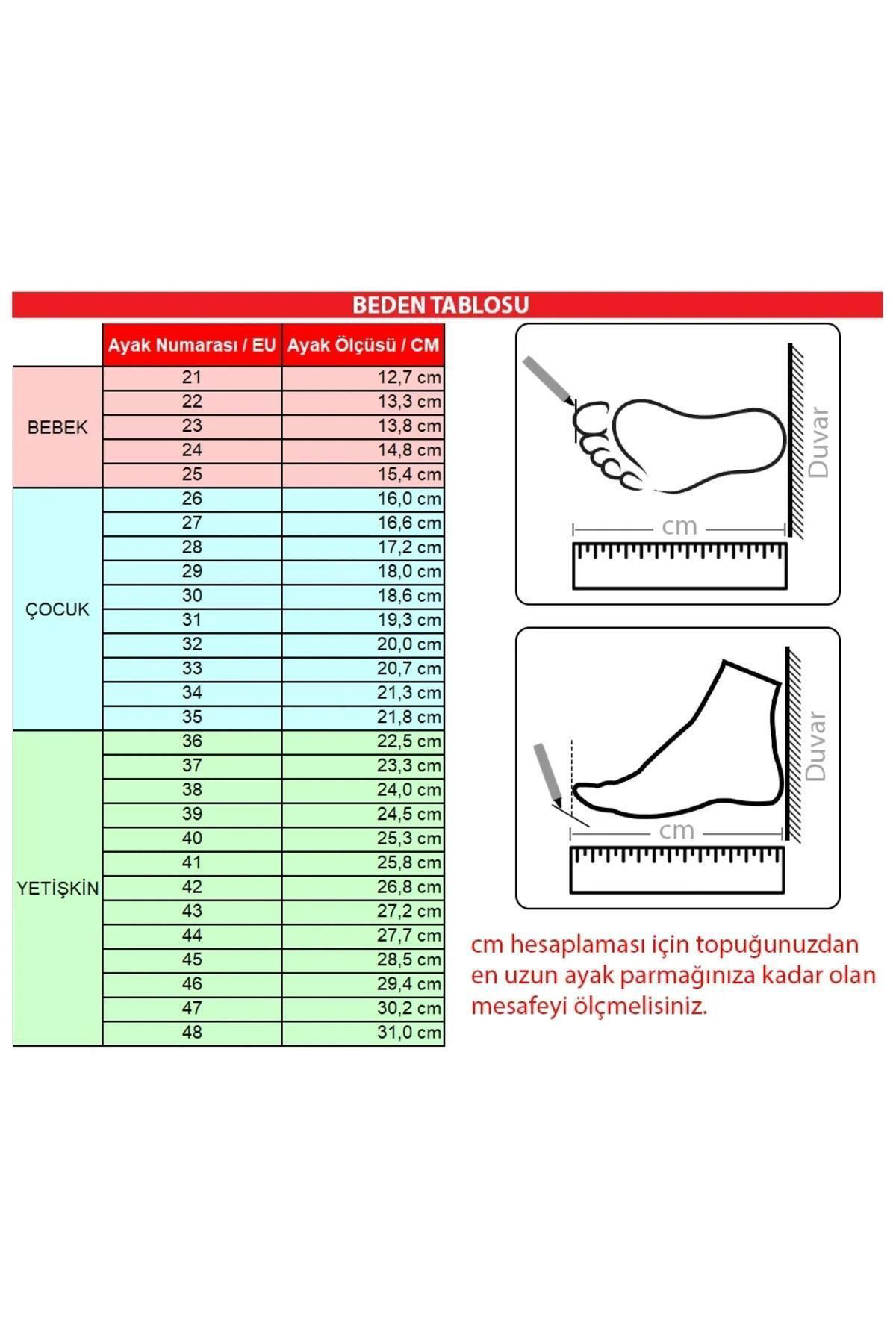 Cihanshoes Garantili Orijinal Bilekli Çorapli Krampon Hali Saha Çocuk 28-29-