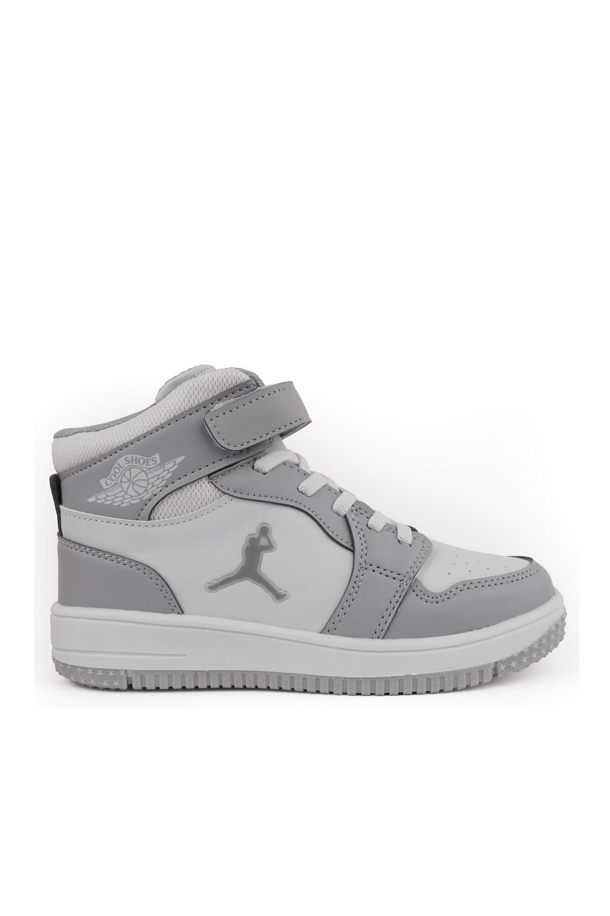 Cihanshoes Garantili Unisex Çocuk Uzun Sneaker Spor Ayakkabi Ortopedik 26-27