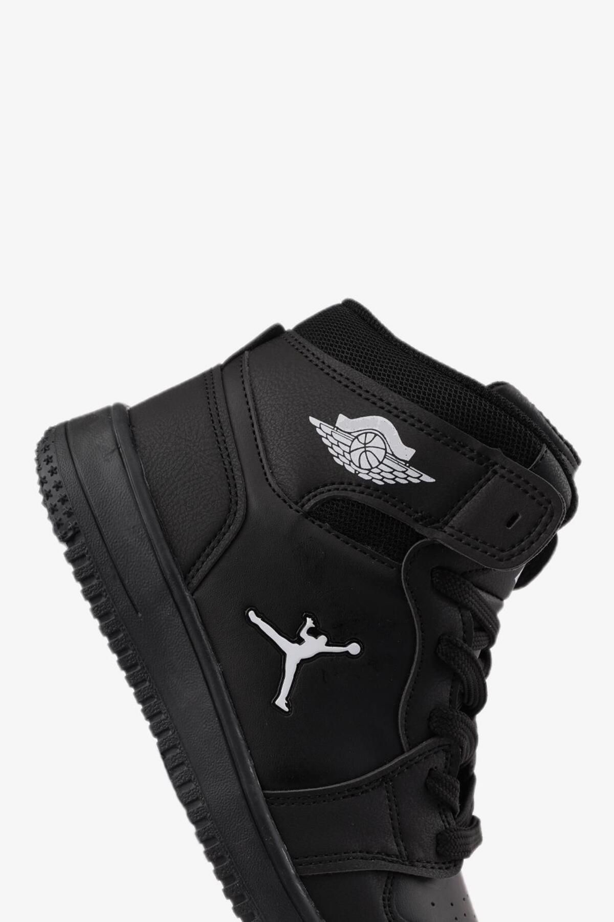 Cihanshoes Garantili Unisex Çocuk Uzun Sneaker Spor Ayakkabi Ortopedik 26-27