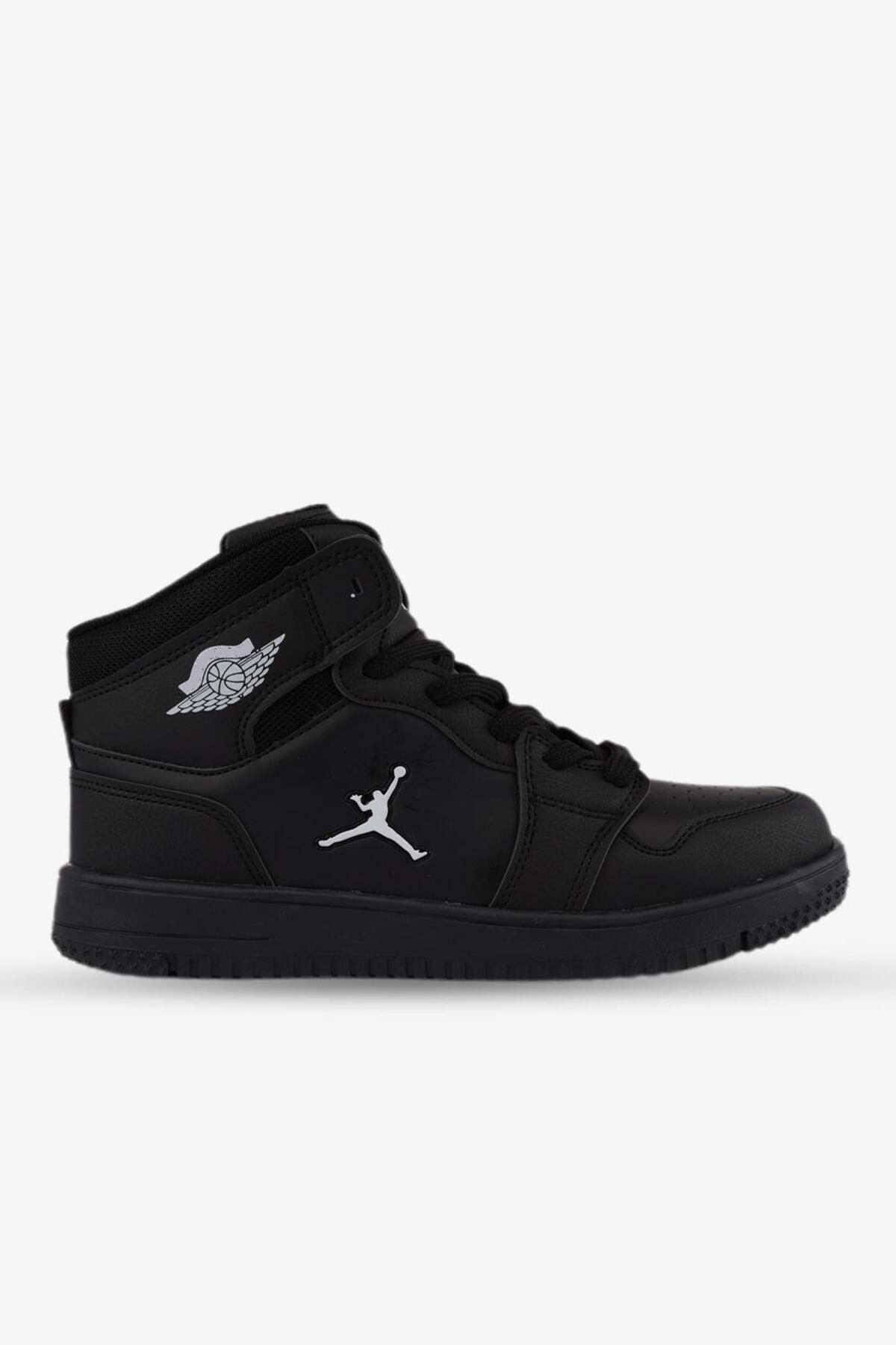 Cihanshoes Garantili Unisex Çocuk Uzun Sneaker Spor Ayakkabi Ortopedik 26-27