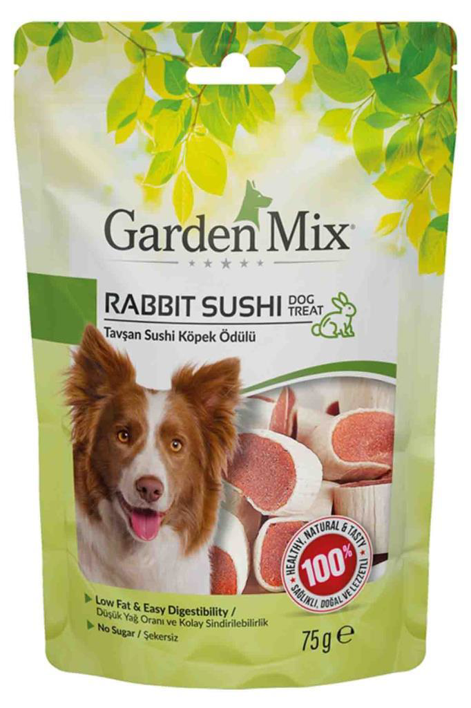 Gardenmix  Tavşan Sushi Köpek Ödülü 75 Gr