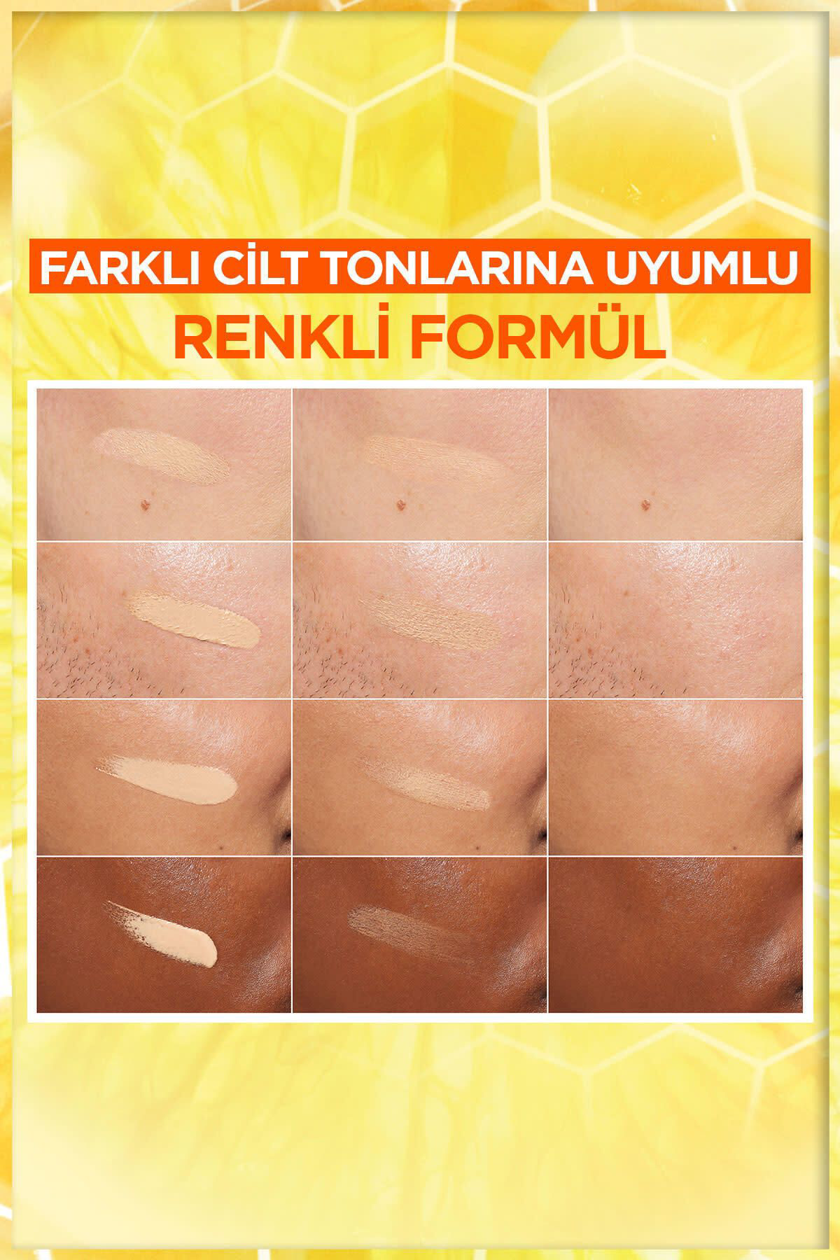Garnier  C Vitamini Parlak Günlük Güneş Koruyucu Fluid Yüz Kremi İ