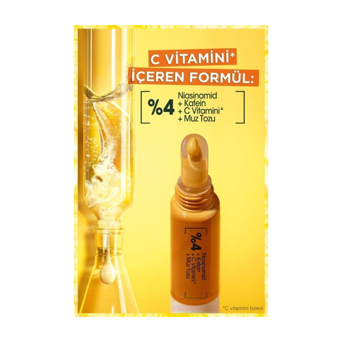 Garnier  C Vitamini Parlak Aydinlatici Göz Kremi 15Ml